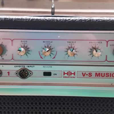 HH VS Musician 100 Watt 2x12 combo - Guitar Amplifier 1976 Black image 6