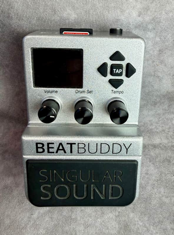 Singular Sound BeatBuddy w/SD Card & Power Supply 2010s - Silver image 1