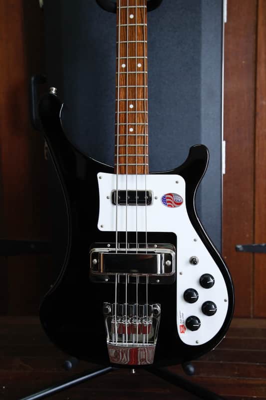 Rickenbacker 4003S JetGlo Solidbody Electric Bass Guitar image 1