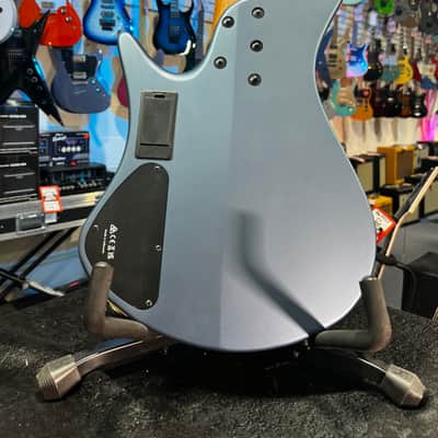 Ibanez Standard EHB1005F Fretless 5-string Bass Guitar - Arctic Ocean Matte 765 GET PLEK'D image 7