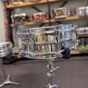 5" x 14" Ludwig LM410 Super-Sensitive 5x14" from 1965 (Chicago Keystone Badge)