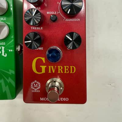 Gokko Sonic Fuel + Mosky Audio G IV Red Overdrive Guitar Effect Pedal Lot Of 2 image 3