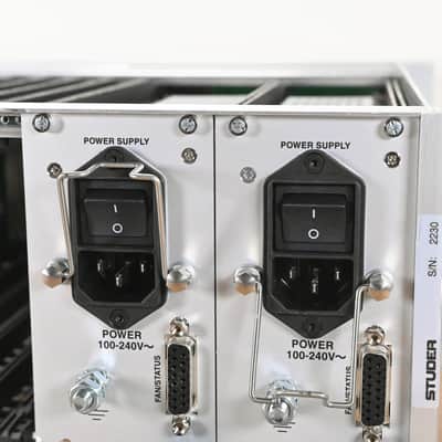 Studer D23m I/O System w/ A-Link HD Card, Fan Module, and Filter Module CG01BZK image 14