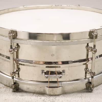 Slingerland 5x14" NOB Snare Drum 6 Lugs Vintage 1930's image 5