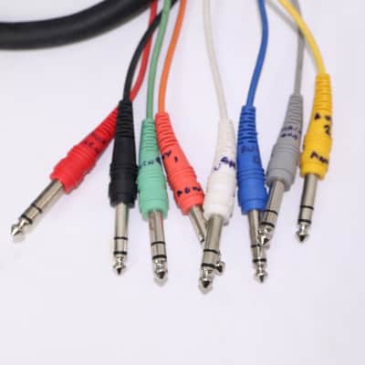 HOSA 8 Channel Hi-Definition Recording Snake 1/4” to 1/4" 13ft image 3