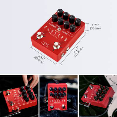 Flamma FS22 Ekoverb Dual Reverb Delay Pedal,price include the import duty to US buyer image 10