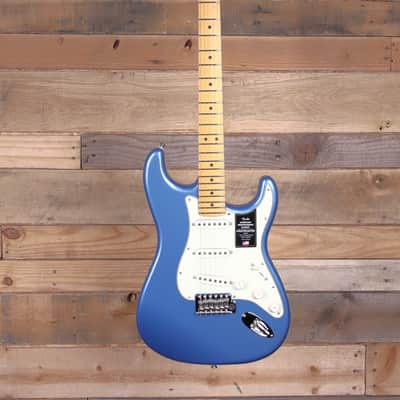 Fender American Professional Classic Stratocaster Faded Lake Placid Blue w/ Gigbag image 4