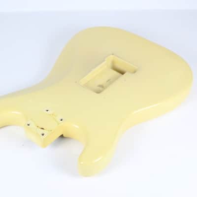 1994 Vintage Fender Stratocaster 1962 BODY ~Olympic WHITE~ Lightweight 4 LBS 62 AVRI American Reissue image 6