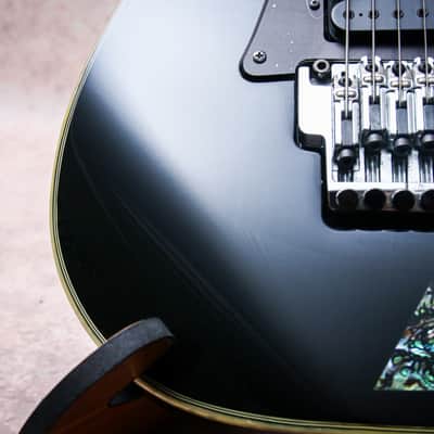 IBANEZ MIJ Universe Prestige Series UV777P-BK Steve Vai Signature Universe " Black + Rosewood" (2007) image 10