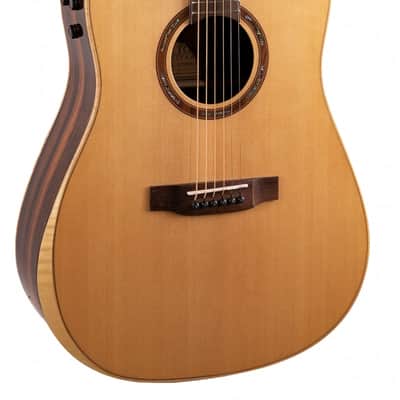 Teton STS180CENT-AR Dreadnought, Solid Spruce Top, ebony back & sides, armrest, Fishman Flex Electro image 5