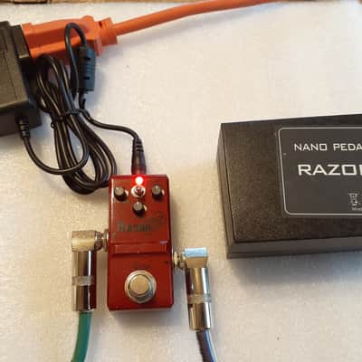 Rowin LN-301 A Razor NANO Series Heavy Metal Modern Distortion Tones True Bypass Pedal MINT image 2
