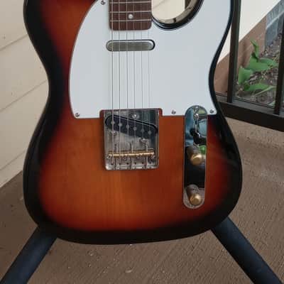 Telecaster  Partscaster Mid-80's - Sunburst 3-tone Gloss image 3