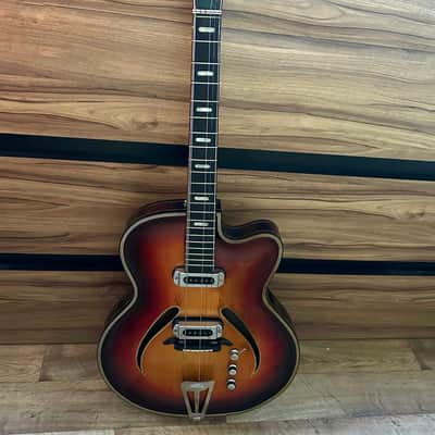 70s Musima Record GDR Germany Electric Guitar Vintage and very Rare image 2