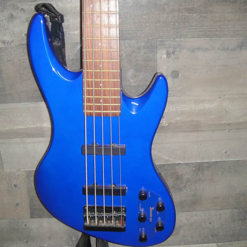 2001 DeArmond Pilot Plus V Blue