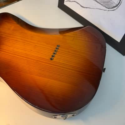 Fender Modem Telecaster /Fishman Fluence Pickup / Belly Cut Chocolate 3-Color Sunburst image 6
