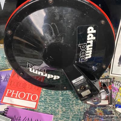 ddrum Rick Allen's Def Leppard Hysteria Tour, 10" Clavia AB Trigger Pad (RA #2042) 1980s, AUTOGRAPHED HEAD!! image 7