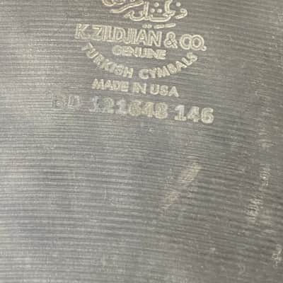Zildjian 17" K Series Sweet Crash Cymbal 2018 - Present - Traditional image 8