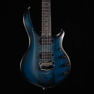 Ernie Ball Music Man Majesty 6 - Blue Silk (Serial #M018546) image 4