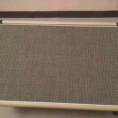 Mather Guitar Speaker cabinet/Ted Weber Mather 2x10 Custom Cab 2012 Black and White image 1