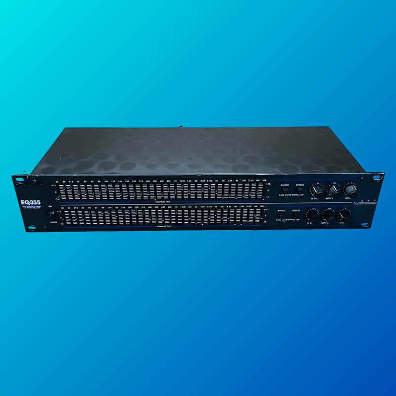ART EQ355 Dual 31-Band Rackmount Graphic Equalizer image 1