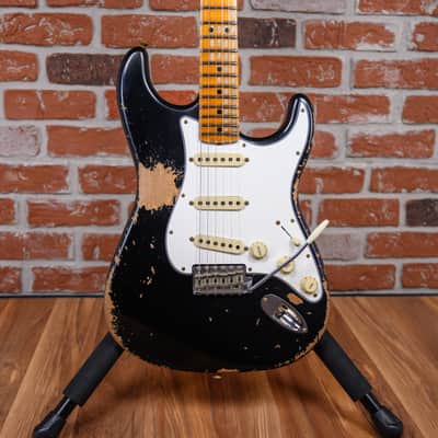 Fender Custom Shop SR25-69 Stratocaster Heavy Relic Black 2025 w/OHSC image 1