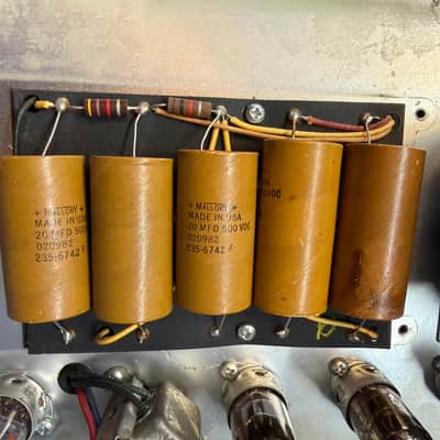 1968 Fender Silverface Twin Reverb Drip Edge 2x12 JBLS image 17