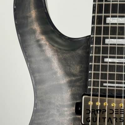 Mayones Regius Core 7 7-String Electric Guitar w/ Case - Antique Black Matt image 5