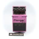 Boss BF-2 Flanger 1981 Made In Japan Black Label ACA Vintage Guitar Effect Pedal 081200