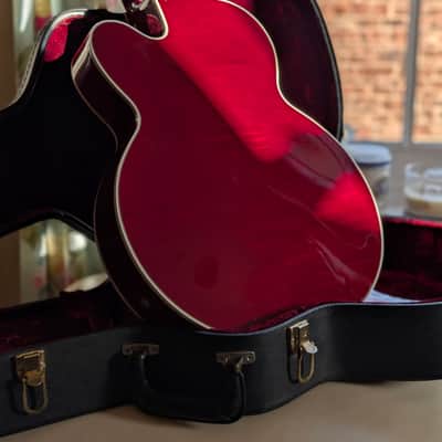 2003 Gibson Custom Historic Art - Tal Farlow, Wine Red - Master Model Label luthier James W Hutchins "HUTCH" image 7