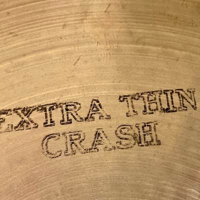 1980s 15” Sabian EXTRA THIN Crash 719g image 2