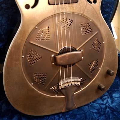 National Reso-Phonic NRP Rustic 14 Fret with P90 Lollar Pickup 2023 Rustic image 1