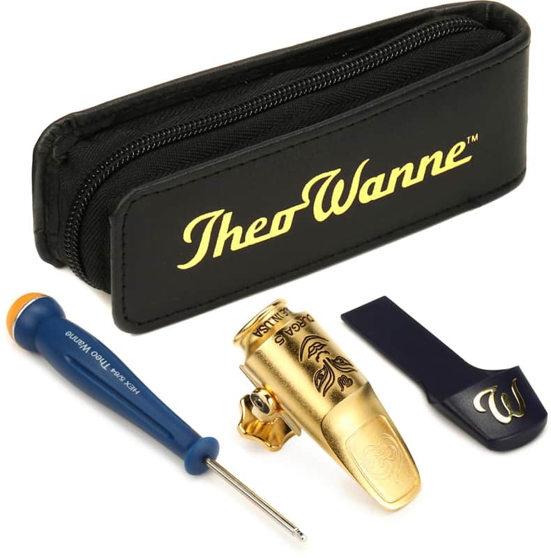 Theo Wanne DU5-SG7 Durga 5 Soprano Saxophone Mouthpiece - 7 Gold-plated image 1