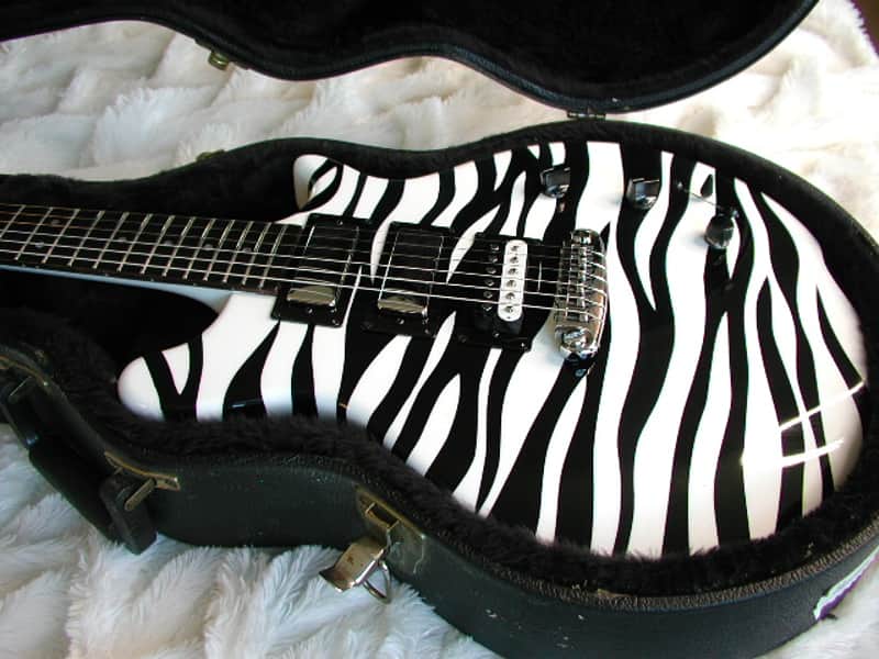 Hamer USA Eclipse Custom Zebra finish image 1