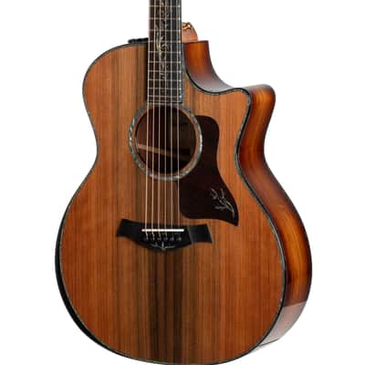 Taylor PS14ce Honduran Rosewood V-Class Acoustic Electric Guitar, Sinker Redwood image 8