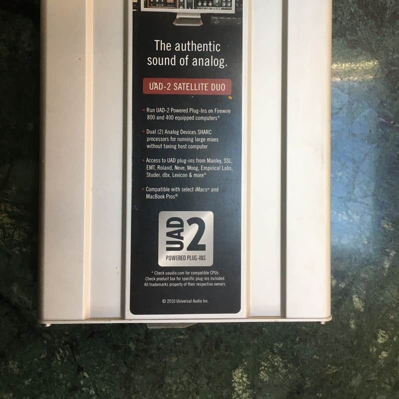 2010s Universal Audio UAD-2 Satellite Firewire DUO Silver