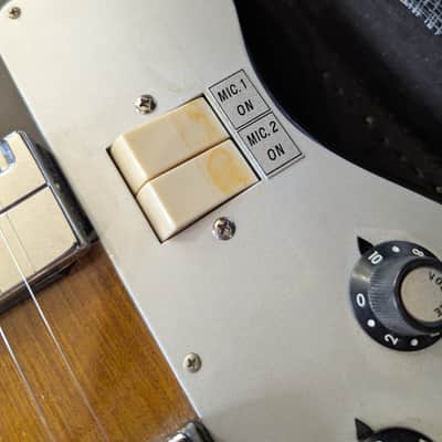 Teisco / Del Rey MJ-2 1960s - Sunburst image 8