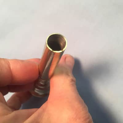 Rudy Muck NY Vintage Trumpet Mouthpiece c.1940’s Stamped 2-Very Good Condition! image 3