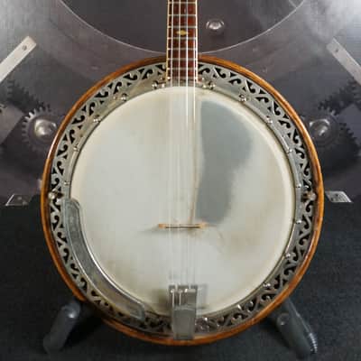 Vintage Weymann Closed Back Tenor Banjo image 1