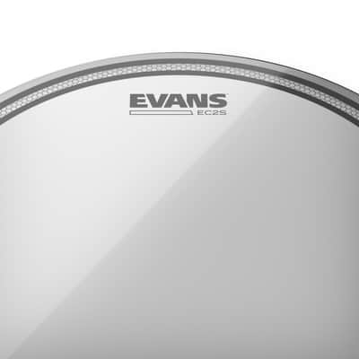 Evans EC2 Clear Tom Drum Head, 10 Inch image 2