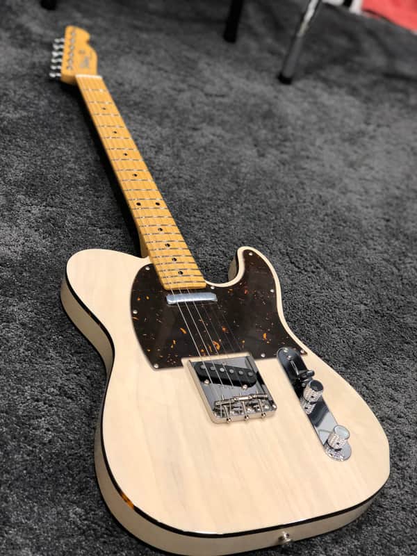 Tokai Telecaster ATE-124B WBL/M Contemporary Series Japan in White Blonde S/N 181027 weight 3.5 KG image 1