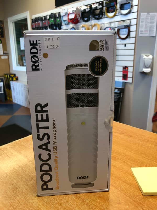 RODE Podcaster USB Microphone 2010s - White image 1