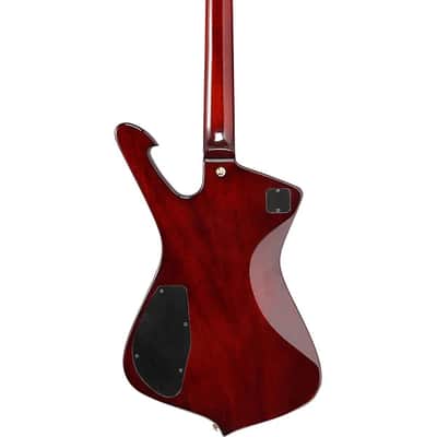 Ibanez Iceman Flamed Maple Electric Guitar Violin Sunburst - With Case-4L240200112 image 6