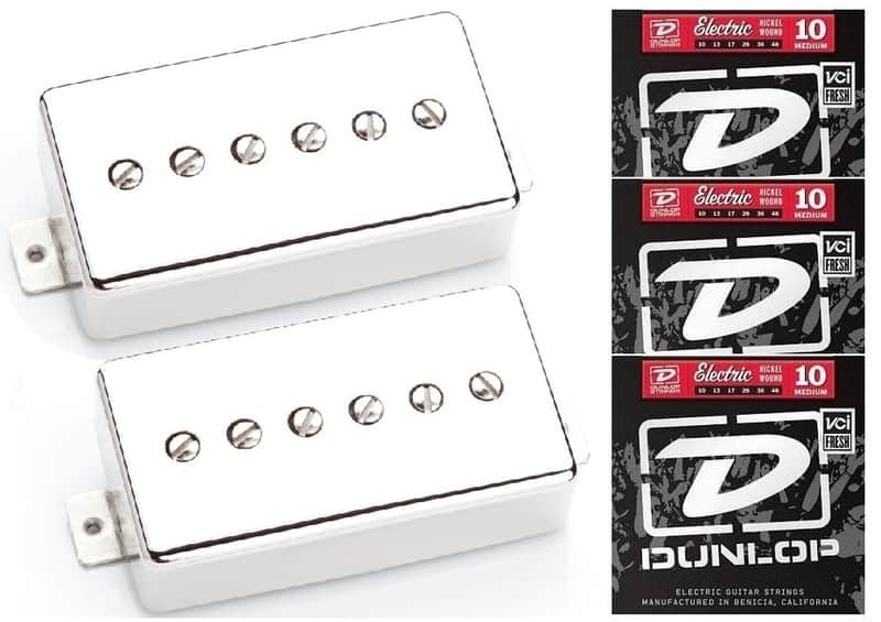 Seymour Duncan P90 Phat Cat SPH90-1b Bridge & SPH90-1n Neck Nickel Pickup Set ( 3 STRING SETS ) image 1
