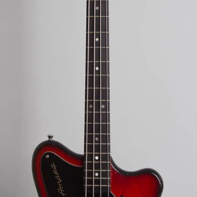 Ampeg  SSB-1 Owned by Jeff Tweedy of Wilco Electric Bass Guitar (1967), ser. #0214, black tolex hard shell case. image 8