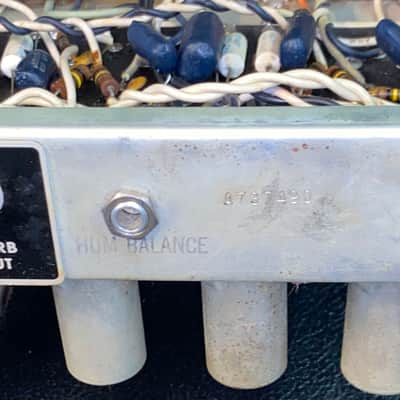 Fender  Super Reverb 1976 - Siver Face - Rectifier tube tube image 8