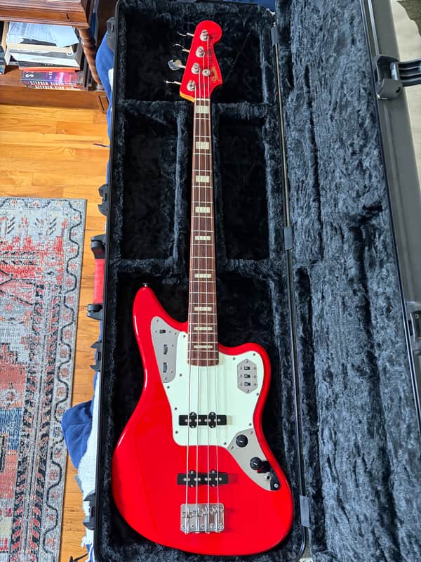 Fender JAB J-Craft Jaguar Bass 2005 - 2014 - Red image 1
