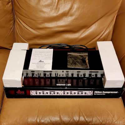 DBX 266 XS Dual Compressor/Gate rack unit w/ Box and Docs Free Shipping!!! image 8