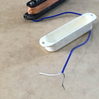Vintage Fender (Fernandes?) Strat Middle Pickup 1980s Japan MIJ Natural Relic Aging image 5