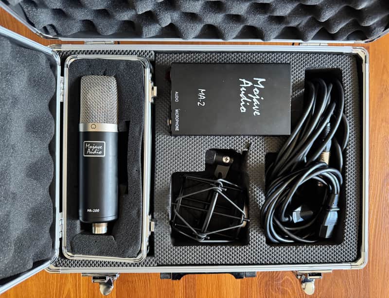 Mojave MA-200 Large Diaphragm Cardioid Tube Condenser Microphone 2006 - 2020 - Black image 1