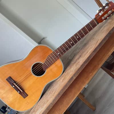 Hopf Original Hopf Parlor Acoustic Guitar 1960 - natural image 2